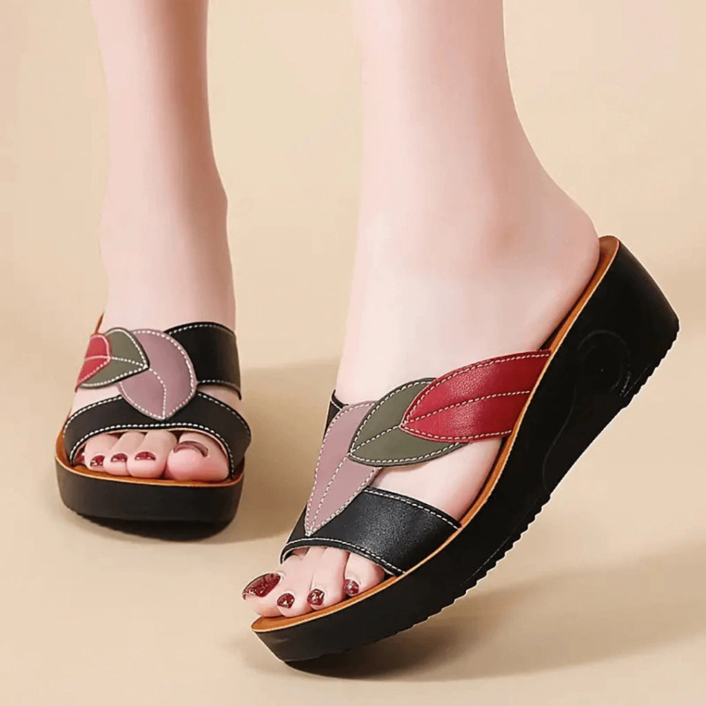 sandalia-plataforma-feminina-stellare-preto-loja-ortopedic